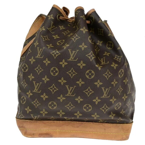 LOUIS VUITTON Noe GM Drawstring Shoulder Bag Monogram Leather BN - Picture 3 of 16